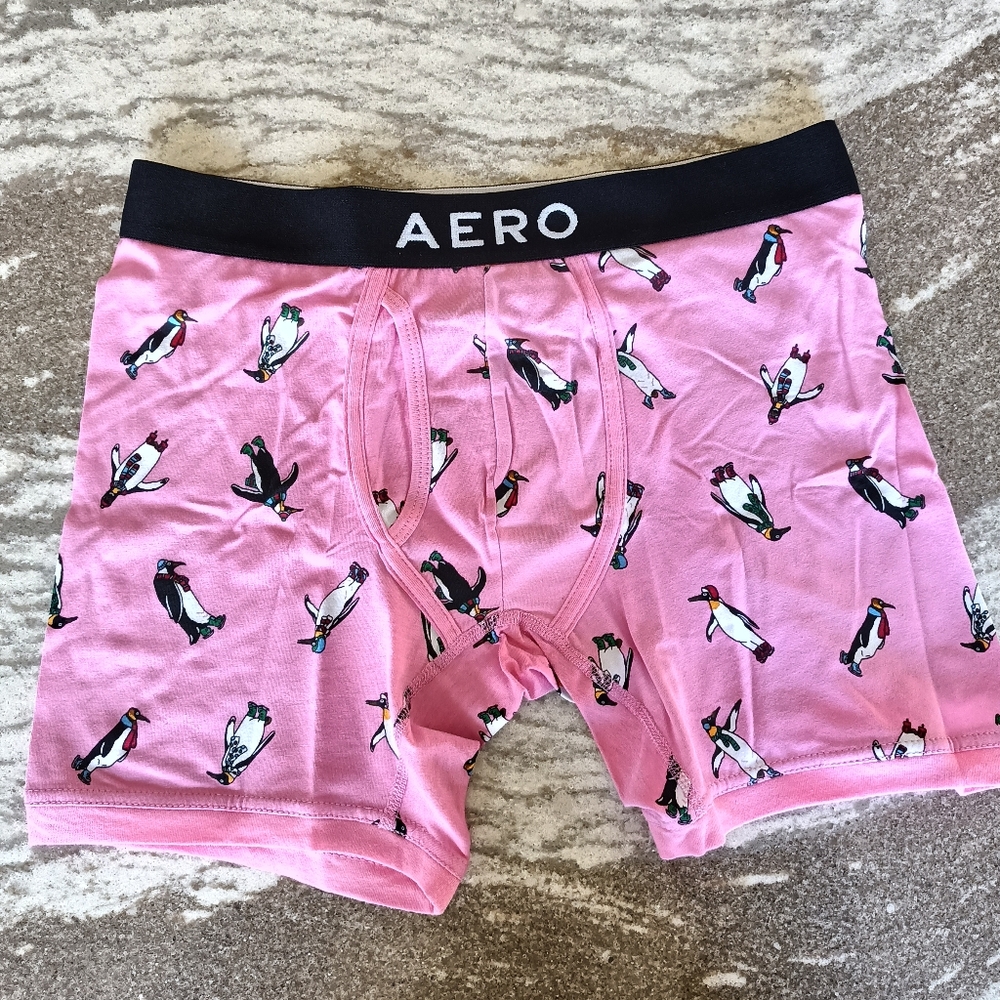 Aeropostale Men's Knit Boxer Brief New Size Medium